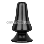 Анальна пробка Mister B All Black AB39, чорна - Фото №1