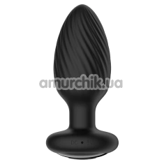 Анальная пробка с вибрацией и ротацией Nexus Tornado M, черная - Фото №1