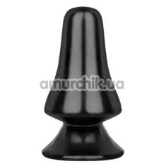 Анальная пробка Mister B All Black AB39, черная - Фото №1