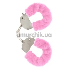 Наручники Furry Fun Cuffs, розовые - Фото №1