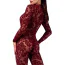Комбинезон Noir Handmade F382, бордовый - Фото №5
