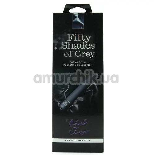 Вібратор Fifty Shades of Grey Charlie Tango, чорний