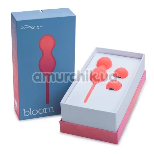Вагінальні кульки We - Vibe Bloom Orange (ві вайб блум помаранчеві)