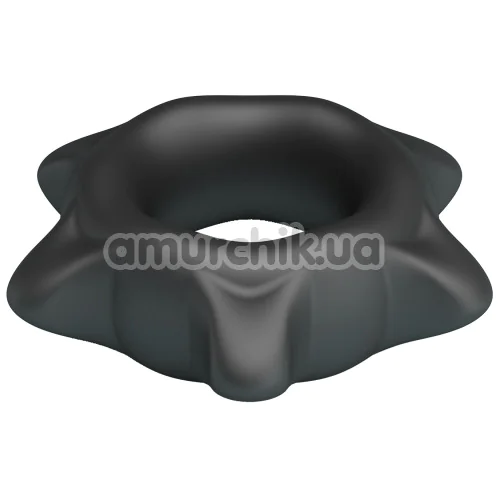 Эрекционное кольцо Crazy Bull Super Soft Silicone Ethaniel, черное