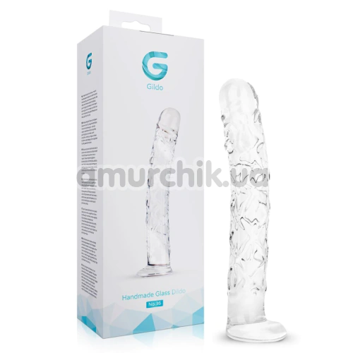 Фалоімітатор Gildo Handmade Glass Dildo No.36