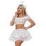 Костюм ангела JSY Sexy Lingerie 2135, белый: топ + юбка + обруч - Фото №2