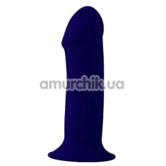 Фалоімітатор Solid Love Premium Silicone Dildo 7, синій - Фото №1