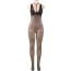 Комбінезон Star Night Sheer Open Crotch Bodystocking, чорний - Фото №4