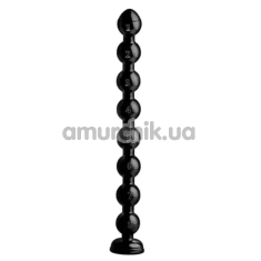 Анальные шарики Hosed Beaded Hose 19, черные - Фото №1