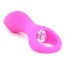 Анальна пробка з вібрацією Posh Silicone "O" Probe, рожева - Фото №3