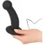 Анальный вибратор Anal Massager, черный - Фото №6