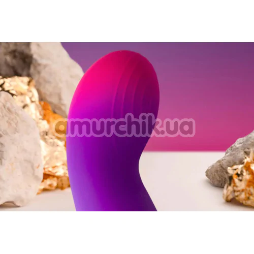 Клиторальный вибратор Rocks-Off Glo-Girl Vibe, фиолетово-розовый