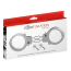 Наручники Fetish Tentation Enjoy Pain Soft Adjustable Metal Wrist Cuffs, срібні - Фото №4