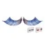 Ресницы Light-Blue Feather Eyelashes (модель 527) - Фото №2