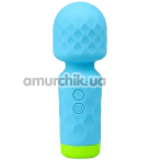 Клиторальный вибратор Party Color Toys Miky, голубой - Фото №1