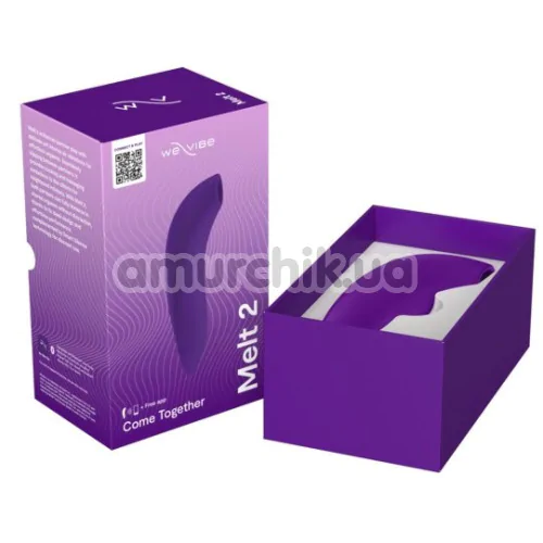 Симулятор орального секса для женщин We-Vibe Melt 2 (ви вайб мелт фиолетовый)