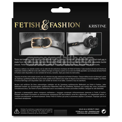 Кляп Fetish & Fashion Kristine, черный