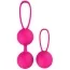 Набор вагинальных шариков Love Balls Duo Ball Set, розовый - Фото №1