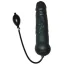 Фаллоимитатор Master Series Leviathan Giant Inflatable Dildo With Internal Core, черный - Фото №2