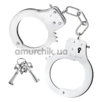 Наручники Temptasia Beginner Cuffs, серебряные - Фото №1