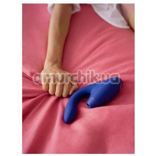 Вибратор Womanizer Duo, синий