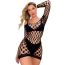 Платье Star Night Net Summer Mini Dress, черное - Фото №2