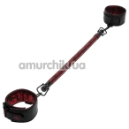 Фіксатори для ніг Fifty Shades of Grey Sweet Anticipation Reversible Restraint Bar with Cuffs, червоні - Фото №1