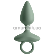 Анальна пробка з вібрацією Renegade Orion Vibrating Plug, бірюзова - Фото №1