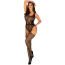 Комбінезон Obsessive Bodystocking G324, чорний - Фото №1