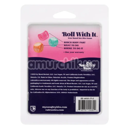 Секс-игра кубики Naughty Bits Roll With It