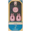 Зажимы на соски с ошейником Qingnan No.2 Vibrating Nipple Clamps And Choker Set, розовые - Фото №5