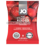 Оральный лубрикант JO H2O Strawberry Kisses - клубника, 5 мл - Фото №1