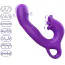 Вибратор для клитора и точки G Sweet Play G-Spot Vibrator With Clitoral Licking & Flapping A17, фиолетовый - Фото №16