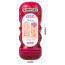 Мастурбатор Pretty Love Vacuum Cup Masturbator Flora, тілесний - Фото №9