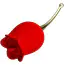 Кліторальний вібратор Pretty Love Rose Lover, червоний - Фото №3