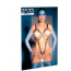 Портупея Zado Fetish Leather Harness With A Vaginal Hook, чорна - Фото №4
