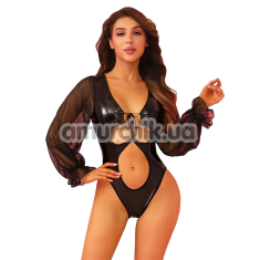 Боди JSY Sexy Lingerie 8327, черное - Фото №1