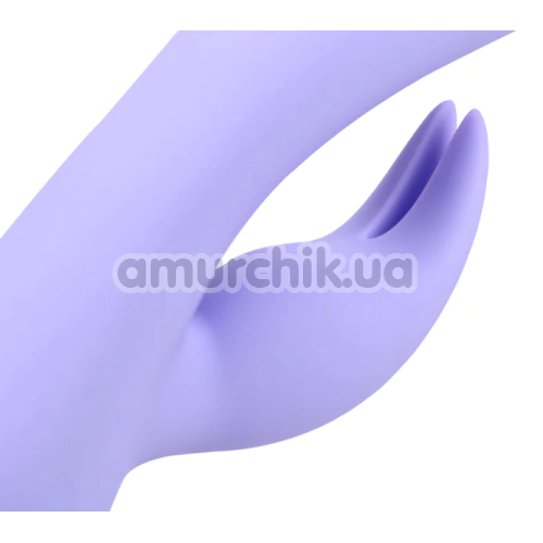 Вибратор Loveline Smooth Silicone Rabbit Vibrator, сиреневый