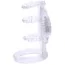 Насадка на пеніс з вібрацією Get Lock Vibrating Cock Cage, прозора - Фото №3
