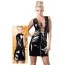 Платье Black Level Vinyl Dress Zip, черное - Фото №2