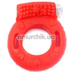 Віброкільце Boss Series Ring, червоне - Фото №1