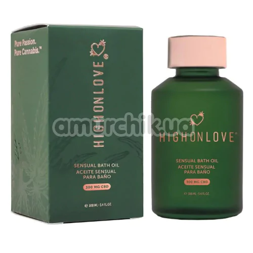 Масло для ванны с CBD HighOnLove Sensual Bath Oil, 100 мл - Фото №1