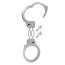 Наручники Fetish Tentation Enjoy Pain Soft Adjustable Metal Wrist Cuffs, срібні - Фото №2
