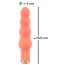 Вібратор Peachy Mini Beads Vibrator, помаранчевий - Фото №5