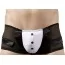Трусы-шорты мужские Svenjoyment Underwear Официант, черные - Фото №2