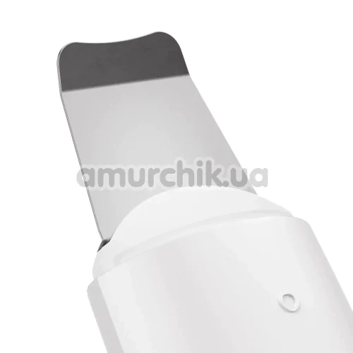 Мікрострумовий скрабер для шкіри обличчя Geske MicroCurrent Skin Scrubber & Blackhead Remover 9 in 1, білий