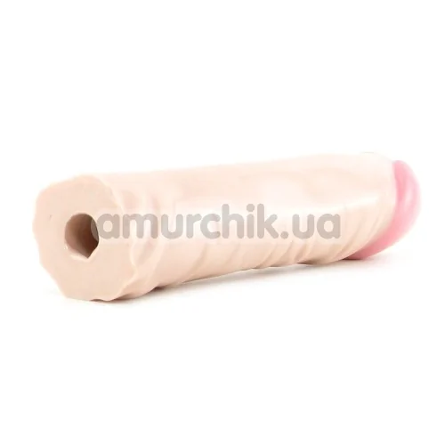 Фаллоимитатор Vac-U-Lock 8 Inch Classic Dong, телесный