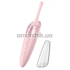 Клиторальный вибратор Satisfyer Twirling Delight, светло-розовый - Фото №1