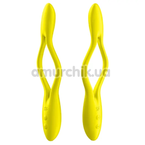 Вибратор Satisfyer Elastic Game, желтый