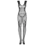 Комбинезон Obsessive Bodystocking F241, черный - Фото №4